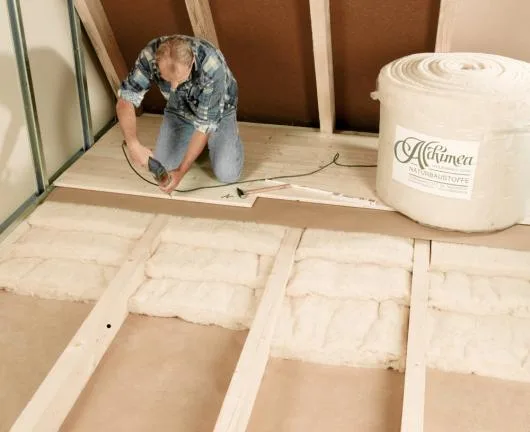 Izolatii termice si fonoizolatii cu fibre de celuloza