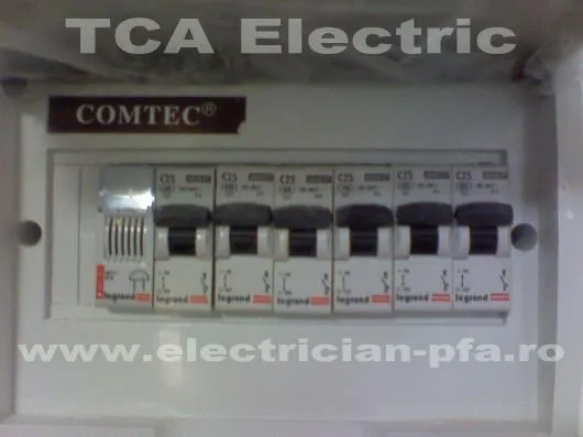 Electrician PFA: T.C.A Electric Bucuresti