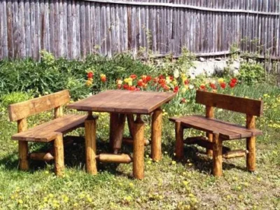 Sfantu Gheorghe / Covasna - Mobilier din lemn pentru gradina