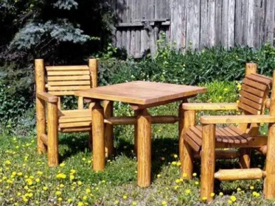 Sfantu Gheorghe / Covasna - Mobilier din lemn pentru gradina