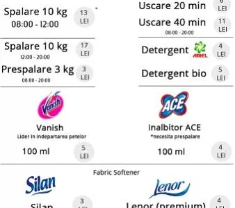 Spalatorie de haine automata Bucuresti