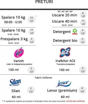 Spalatorie de haine automata Bucuresti