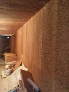 Izolarea fonica si termica cu pluta naturala - Tomesti / Iasi