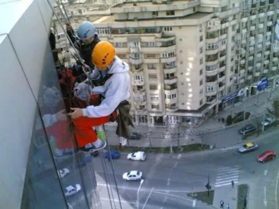 Alpinism utilitar - constructii - curatenie