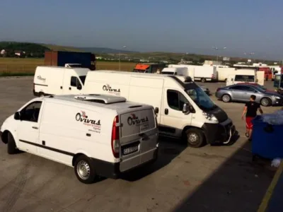 Transporturi rutiere de marfuri pe teritoriul Romaniei / Cluj -Napoca