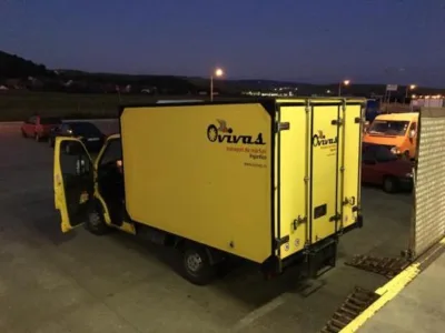 Transporturi rutiere de marfuri pe teritoriul Romaniei / Cluj -Napoca