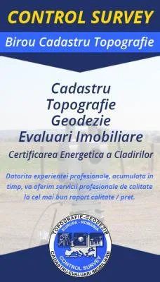 Control Survey cadastru Bucuresti