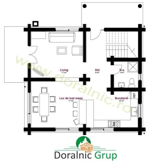 Case din busteni si mobilier de gradina Suceava