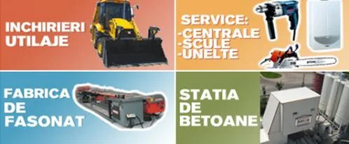 Inchirieri utilaje pentru constructii civile si industriale - Bacau