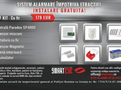 SmartEye sisteme alarma Bucuresti