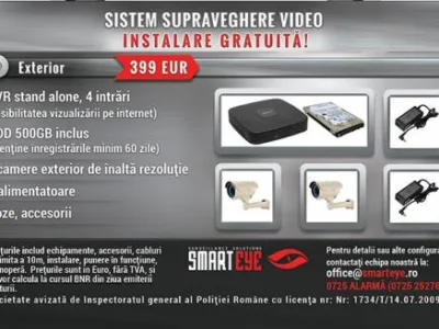 SmartEye sisteme alarma Bucuresti