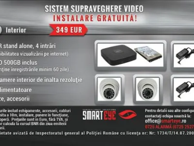 SmartEye sisteme alarma Bucuresti