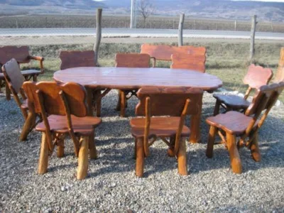 Aiud / Alba - Mobilier rustic din lemn