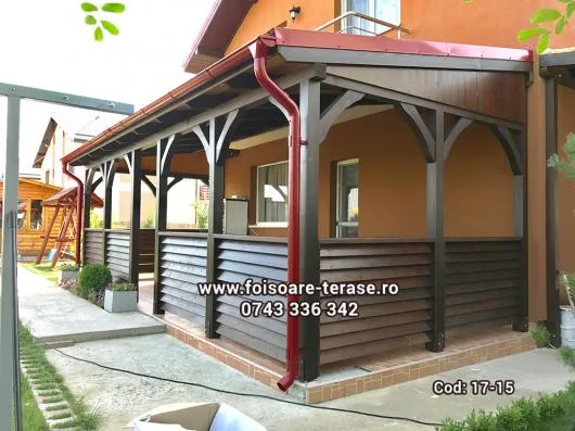 Terase - pergole - foisoare din lemn masiv - Copaceni / Giurgiu