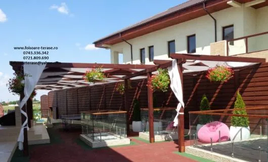 Terase - pergole - foisoare din lemn masiv - Copaceni / Giurgiu