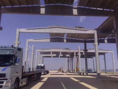 Bucuresti - Hale industriale din prefabricate beton
