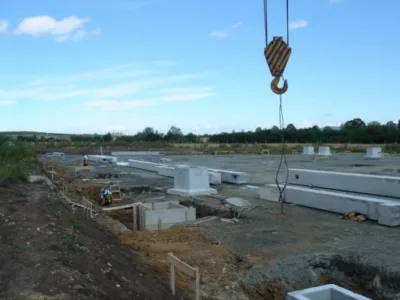 Bucuresti - Hale industriale din prefabricate beton