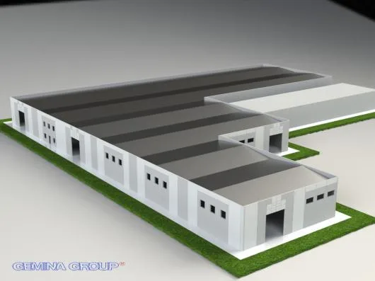 Bucuresti - Hale industriale din prefabricate beton