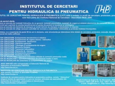 Institutul de cercetari pentru hidraulica si pneumatica