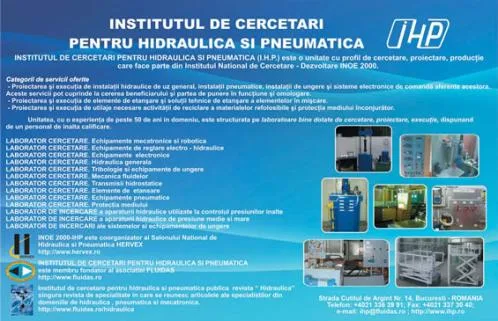 Institutul de cercetari pentru hidraulica si pneumatica