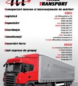Transporturi interne si internationale de marfa - Sibiu