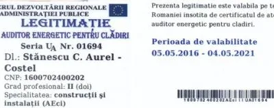 Arhitect si Auditor Energetic Bucuresti