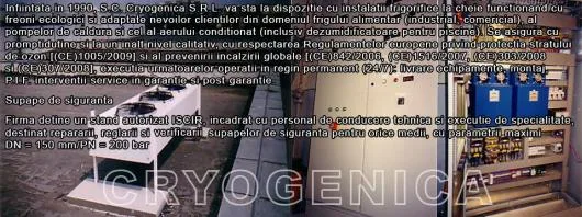 Instalatii frigorifice industriale - aer conditionat - Bucuresti