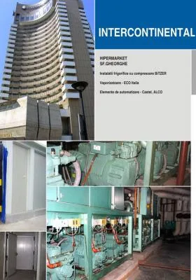 Mentenanta - reparatii instalatii frigorifice - Bucuresti