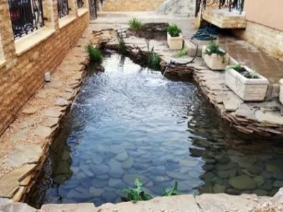 Slobozia / Ialomita - Amenajari gradini,iazuri