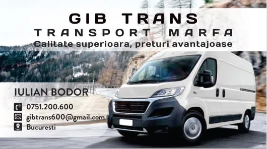Transport marfa - mobilier - electrocasnice - bagaje Bucuresti si in tara