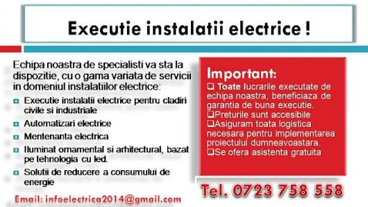 ARC CONNECT Proiectare si executie instalatii electrice Dambovita