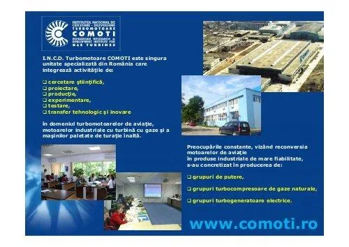 Institutul National de Cercetare -Dezvoltare Turbomotoare COMOTI