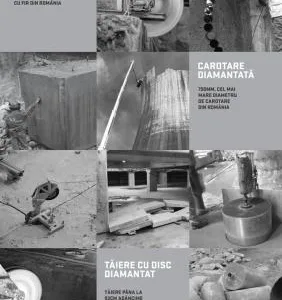 Taiere beton prin carotare diamantata - Cluj Napoca