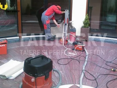 Taiere beton prin carotare diamantata - Cluj Napoca