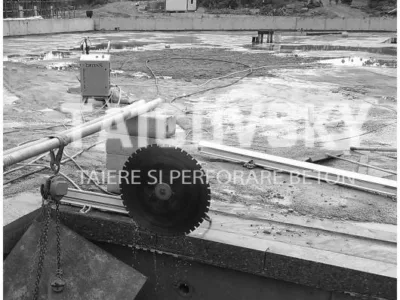 Taiere beton prin carotare diamantata - Cluj Napoca