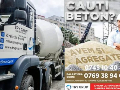 Try Grup fabricare betoane Botosani