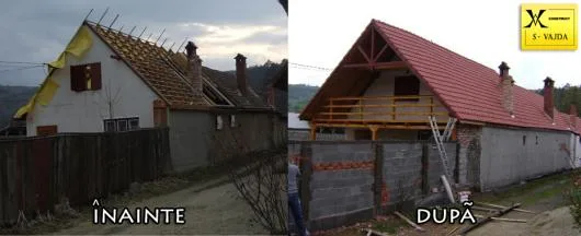 Zizin / Brasov - Reparatii - modificari de acoperisuri - mansarde