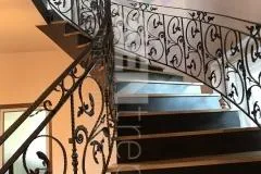 Scari interioare din lemn de stejar - Lunguletu / Dambovita