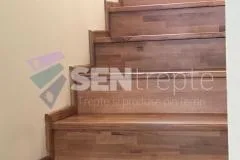 Scari interioare din lemn de stejar - Lunguletu / Dambovita