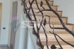 Scari interioare din lemn de stejar - Lunguletu / Dambovita