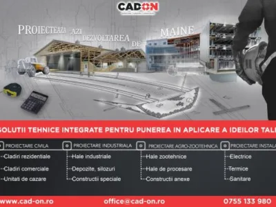 Iasi - Cadastru,proiectare si certificare energetica