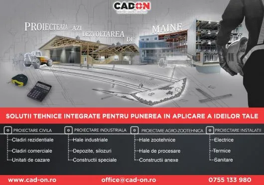Iasi - Cadastru,proiectare si certificare energetica