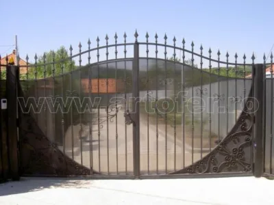 Bucuresti - Garduri - porti,usi - grilaje - balustrade fier forjat