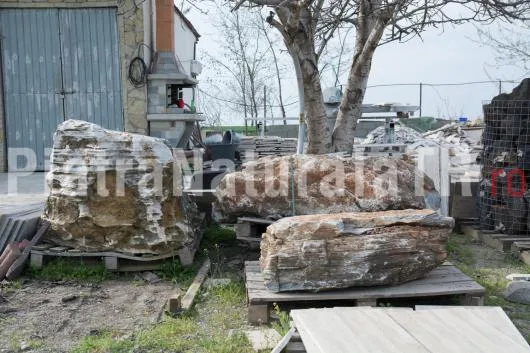 Depozit permanent de piatra naturala decorativa - Vitanesti / Teleorman