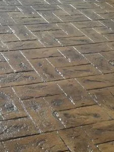 Stefanestii de Jos / Ilfov - Pardoseli din beton amprentat