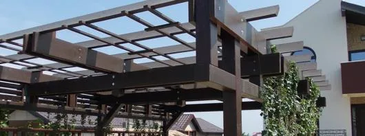 Tulcea - Terase din lemn - foisoare de gradina - pergole
