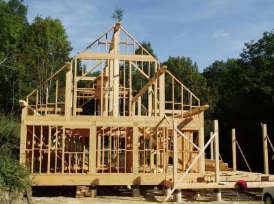 Dumbrava Rosie / Neamt - Case din lemn - structuri lemn