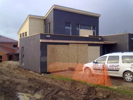 Dumbrava Rosie / Neamt - Case din lemn - structuri lemn