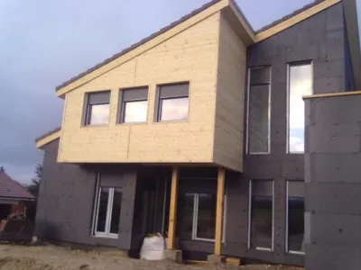 Dumbrava Rosie / Neamt - Case din lemn - structuri lemn