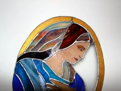 Alba Iulia - Obiecte decorative executate in tehnica vitraliului
